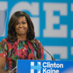 Michelle Obama speaking at Clinton Kaine event.