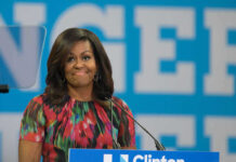 Michelle Obama speaking at Clinton Kaine event.