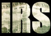 IRS letters with US Capitol building inside.