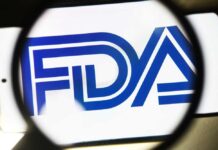 FDA logo under magnifying glass