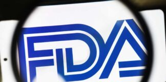 FDA logo under magnifying glass
