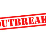 Red text indicating outbreak alert message