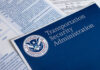 TSA document with Department of Homeland Security emblem