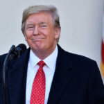 Donald Trump smiling