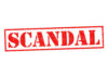 $250 Million Blue State Scandal EXPOSED — Terrorists Got Taxpayer Cash?! Red stamp with the word scandal