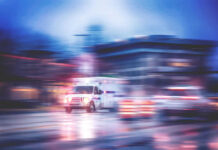 DEADLY Explosion Traps 151 Nursing Home Residents Ambulance speeding through city street at night