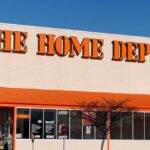 Home Depot Shocks Employees Exterior view of The Home Depot store with bright orange signage