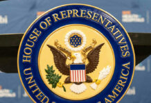 Seal of the U.S. House of Representatives.