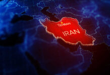 KILLED: Decapitation Strike Near Tehran Digital map highlighting Iran with Tehran marked