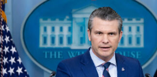 Defense Secretary Pete Hegseth