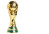 FIFA’s Shocking Halftime Show Twist Golden trophy representing the World Cup held by hands