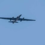 U.S. Spy Flights Suddenly Surge A U-2 spy plane flying high in a clear blue sky