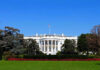 White House Targeted — Second Wave Planned? The White House with flags and trees.