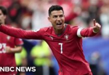 Cristiano Ronaldo makes history by scoring in six World Cups