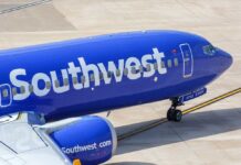 Southwest Backtracks After Fury Southwest blue passenger airplane taxiing on airport tarmac