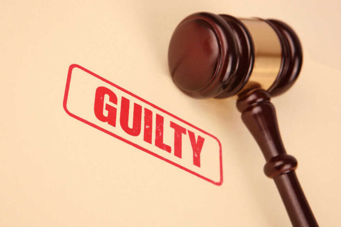 shutterstock_271500923 Guilty stamp with gavel