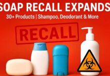 Luxury Shampoo, Live Bacteria Inside? Soap Recall Expands: 30+ Products From Shampoo to Deodorant & More | Product Recall Alert