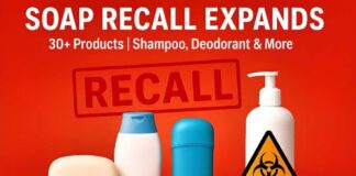 Soap Recall Expands: 30+ Products From Shampoo to Deodorant & More | Product Recall Alert