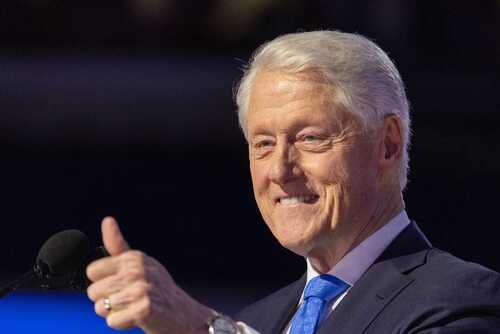 Chicago,,Illinois-,August,21,,2024:,Former,President,Bill,Clinton,At Bill Clinton