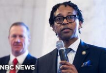 Establishment Landslide Shocks The Squad Wesley Bell defeats Cori Bush in Missouri Democratic primary rematch, NBC News projects