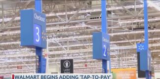 Walmart begins Tap-to-Pay
