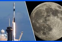 Moon-Smashing SpaceX Stage Looms SpaceX rocket to hit moon at 5,400 mph after drifting for year