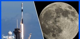 SpaceX rocket to hit moon at 5,400 mph after drifting for year