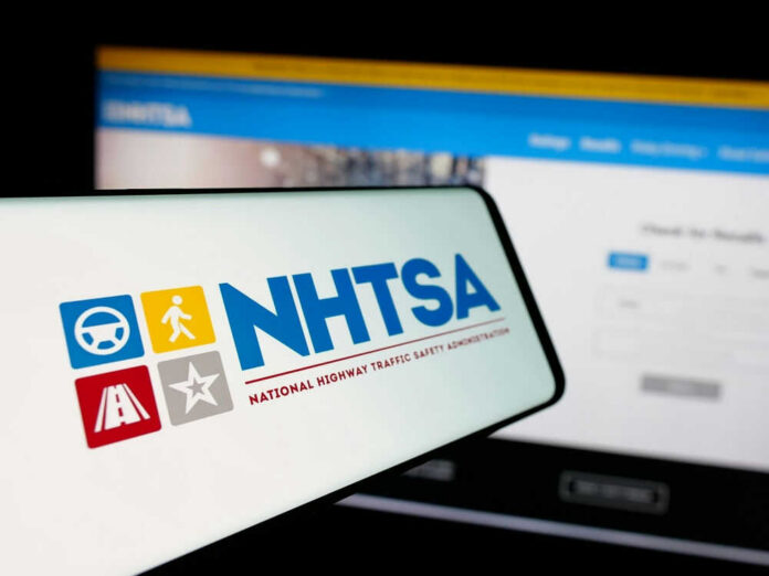 shutterstock2583823089jpg-1 NHTSA logo displayed on a smartphone screen