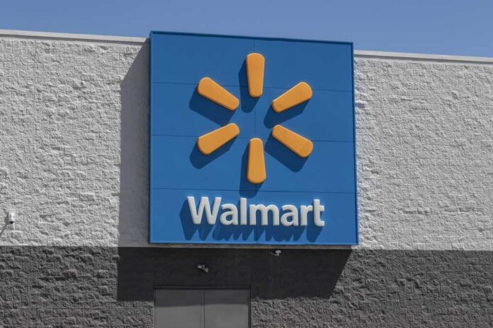 Moraine,-,May,31,,2024:,Walmart,Discount,Retailer.,Walmart,Offers Walmart store sign on exterior wall