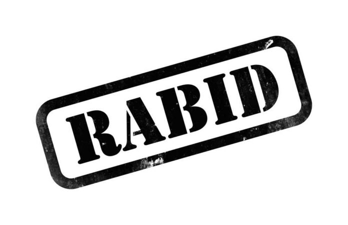 Infection,Infected,Rabbies,Rabies,Dogbite,Rabid,Sticker,Red,Rubber,Stamp