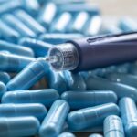Weight Loss Miracle Shot Mania — FDA Slams Brakes Insulin pen on blue capsules