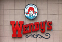 Fast-Food Giant Teeters – 314 Stores at Risk Wendy's restaurant sign on exterior wall