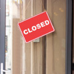 Cookie Craze Crashes – Doors Locked Overnight A red 'CLOSED' sign hanging on a storefront door