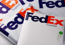 FedEx Incident Rocks PSA Multiple FedEx Express shipping envelopes stacked together